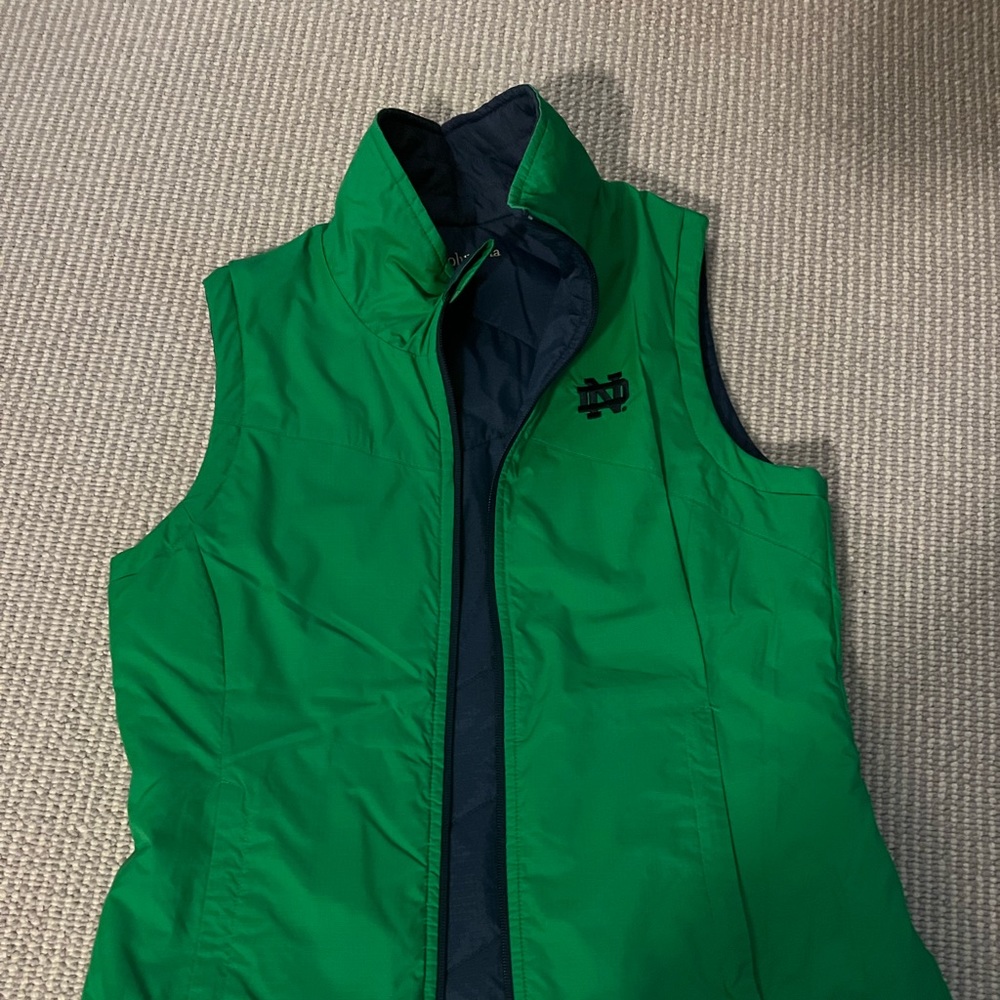 Reversible Notre Dame vest